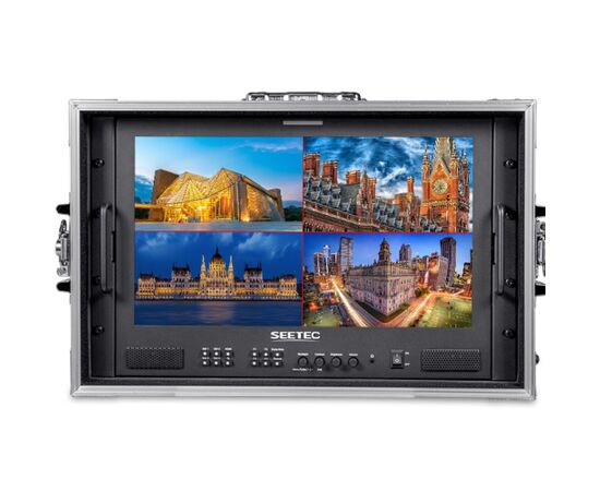 SEETEC Monitor ATEM173S-CO 17.3" SDI com Flight Case