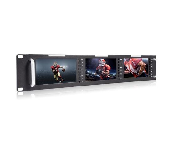 SEETEC Rack 3 Monitores de Transmissão 5" T51