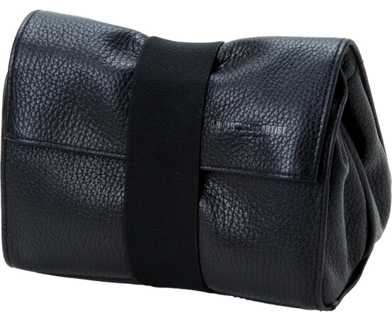 ARTISAN&ARTIST Bolsa Dobrável de Couro ACAM-78 - Preto
