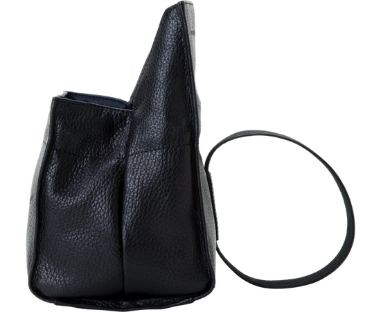 ARTISAN&ARTIST Bolsa Dobrável de Couro ACAM-78 - Preto