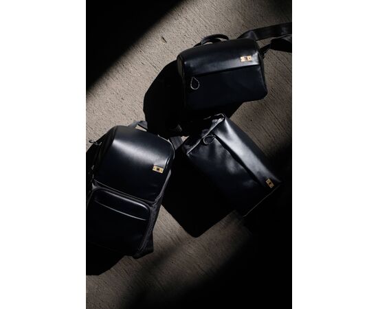 ARTISAN&ARTIST Mochila de Couro ACAM-BS0001 - Preto