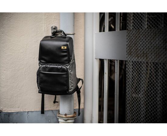 ARTISAN&ARTIST Mochila de Couro ACAM-BS0001 - Preto