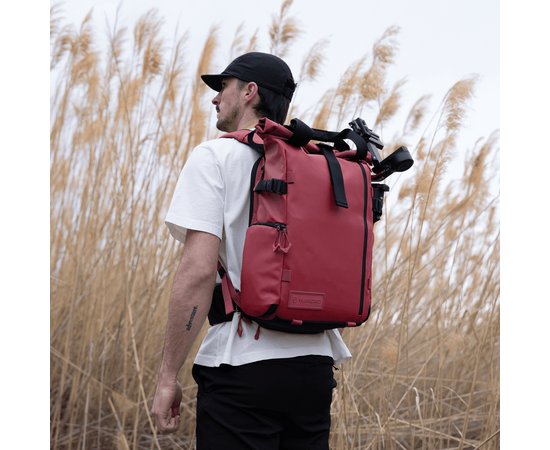WANDRD Mochila de Viagem + Bolsa Organizadora PRVKE 21L - Rhone Burgundy
