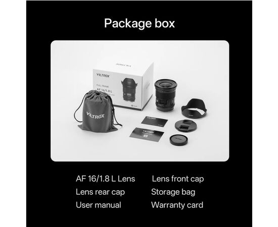 VILTROX AF 16mm f/1.8 L-Mount