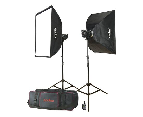 GODOX Kit Flash de Estúdio MS200-F 200W