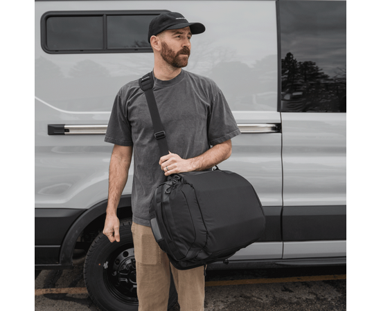 CARRYALL Alça de Ombro Acolchoada - Preto