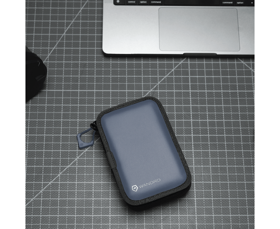 WANDRDEstojo para Cartão de Memória - Azul Egeu