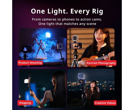 SMALLRIG 5821 Iluminador LED P108 Neo Mini - RGB