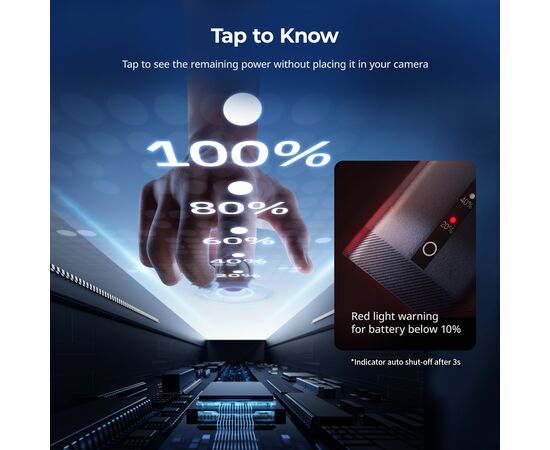 SMALLRIG 5299 Bateria EN-EL15c com porta USB-C