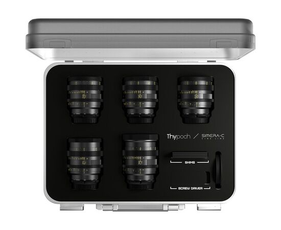 THYPOCH Simera-C Kit 5 Objetivas 21/28/35/50/75mm T1.5 Leica M​
