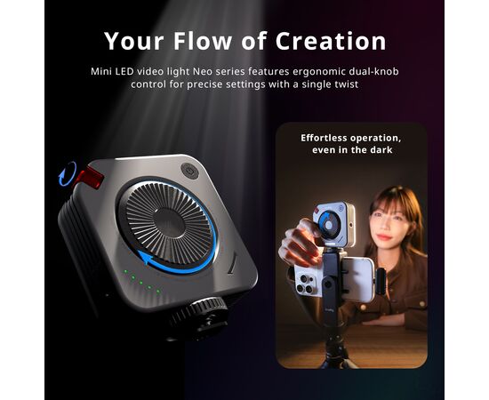 SMALLRIG 5821 Iluminador LED P108 Neo Mini - RGB