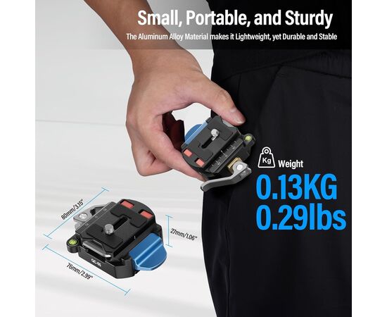 SIRUI Kit Arca Quick Release Plate para Tripés QC-55