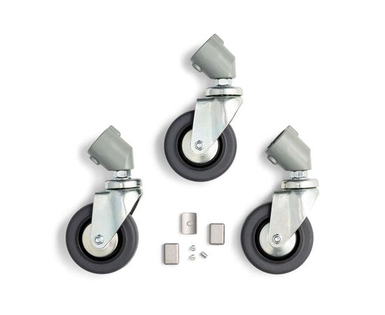 MANFROTTO Conjunto de 3 Rodas Ø 80mm para Câmara de Ar Ø 22mm