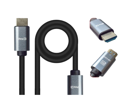 PROK Cabo HDMI Macho/Macho 2.0 UHD 4K - 20m