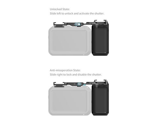 SMALLRIG 6259 Punho Lateral para Cages 5888 e 5887 -  DJI Osmo Action 6