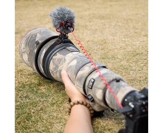 SMALLRIG 5711 Fita de Velcro com Suporte de Cold Shoe