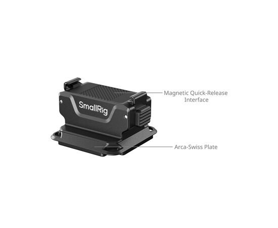 SMALLRIG 6014 Adaptador de Montagem em Arca-Swiss para DJI Osmo Action 6 / Osmo Nano