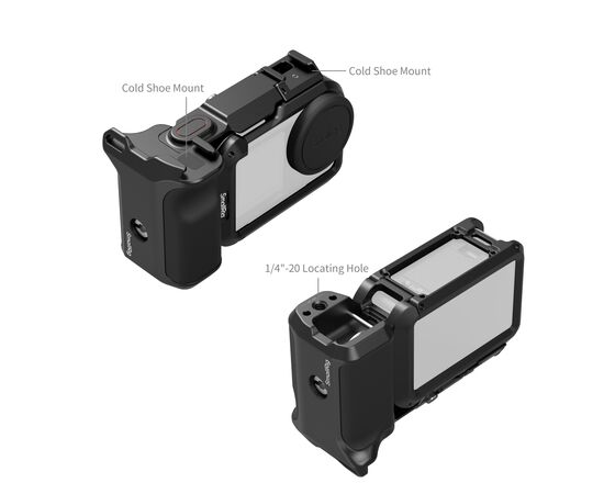 SMALLRIG 6037 Kit Básico Cage + Punho para DJI Osmo Action 6