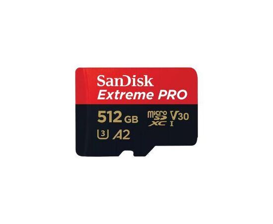 SANDISK Extreme Pro MicroSDXC 200Mb/s V30 U3 UHS-I - 512GB
