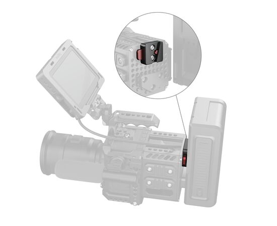 SMALLRIG 6021 Kit de Placa Quick Release para Sistema V-Mount