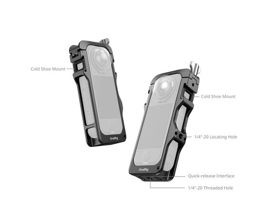 SMALLRIG 5939 Cage Insta360 X4 Air (Edição Avançada)
