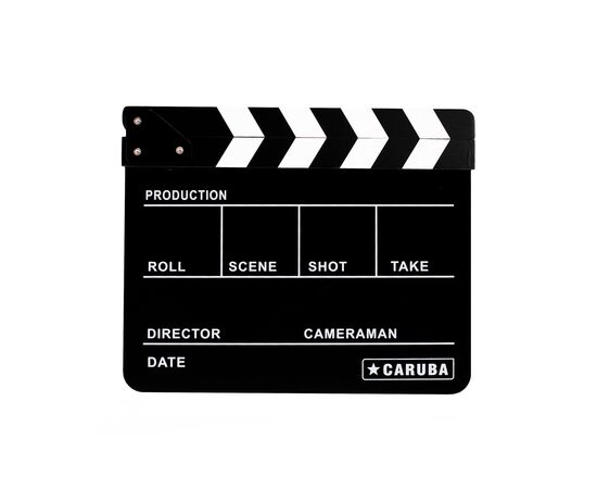 CARUBA Claquete de Cinema 24.5 x 30cm