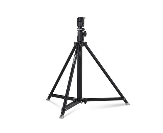 MANFROTTO Tripé de Estúdio com Pé Nivelador - Preto