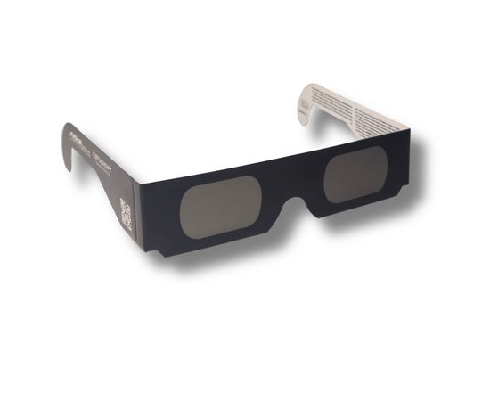 THE ECLIPSER  lote 200 Óculos para Eclipse Solar com Certificado ISO personalizáveis
