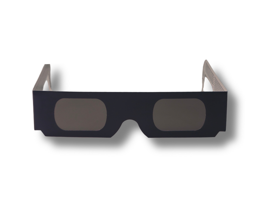 THE ECLIPSER  lote 200 Óculos para Eclipse Solar com Certificado ISO personalizáveis