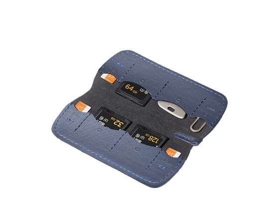 PGYTECH Bolsa Cartões de Memória - Azul Marinho