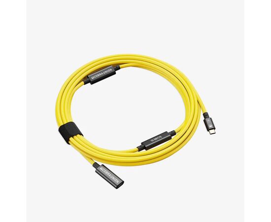 ​COBRA UNION Cabo Extensão USB-C 10Gbps Amarelo - 10m