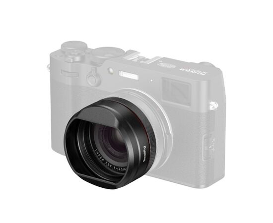 SMALLRIG 5850 Kit de Filtro UV + Pára-sol para Fujifilm X100V / X100VI - Preto