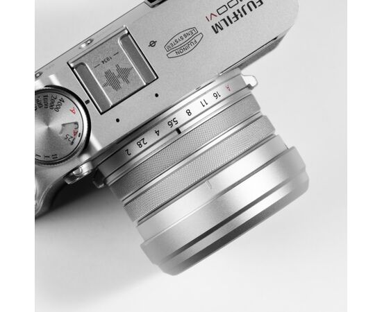 SMALLRIG 5851 Kit de Filtro UV + Pára-sol para Fujifilm X100V / X100VI - Prata