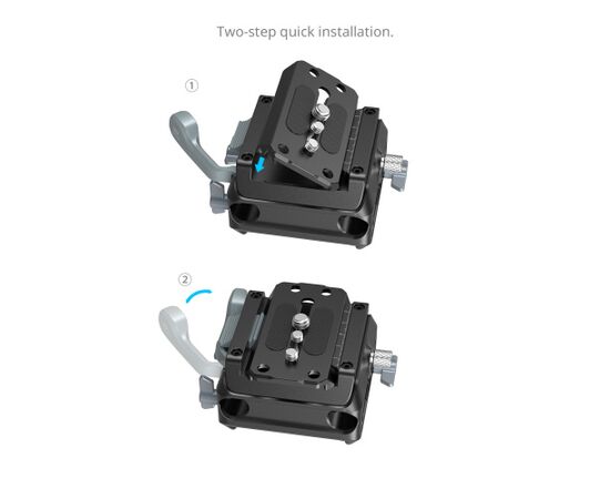 SMALLRIG 5366 Kit Base com Sapata com Suporte de Tubos Duplo 15mm