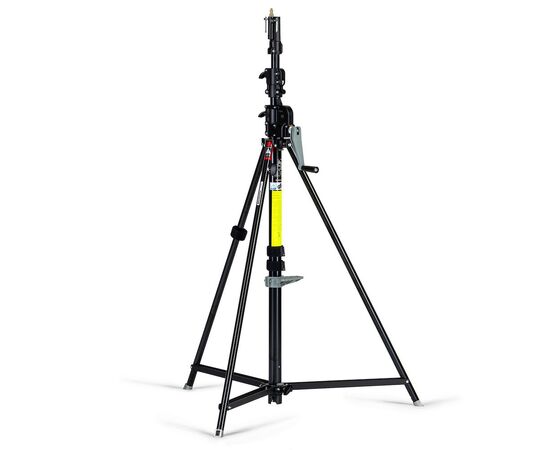 MANFROTTO Tripé de Estúdio Wind Up 3 Seções Altura 370 cm Preto