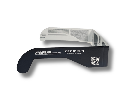 THE ECLIPSER  lote 300 Óculos para Eclipse Solar com Certificado ISO personalizáveis