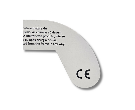 THE ECLIPSER  lote 500 Óculos para Eclipse Solar com Certificado ISO personalizáveis