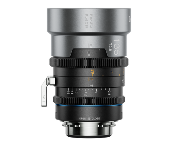 SIRUI IronStar 135mm T1.9 Anamórfica 1.5x PL-Mount / Canon EF - Blue Flare