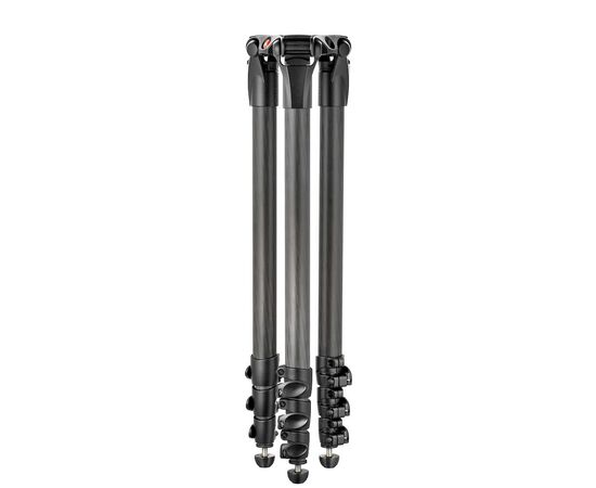 MANFROTTO Tripé de Vídeo MPRO de Três Partes em Fibra de Carbono