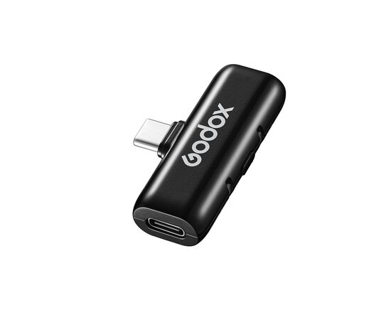 GODOX Microfone de Lapela Wireless WES USB-C (2TX+1RX)