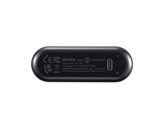 GODOX Microfone de Lapela Wireless WES USB-C (2TX+1RX)