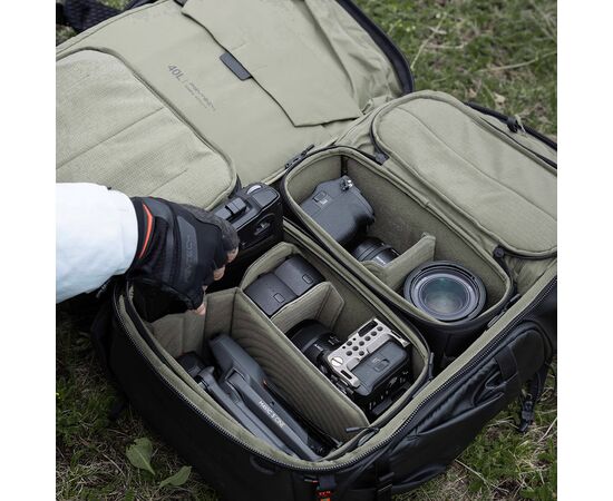 PGYTECH Mochila OnePro Flex 30L + Camera Insert M - Preto