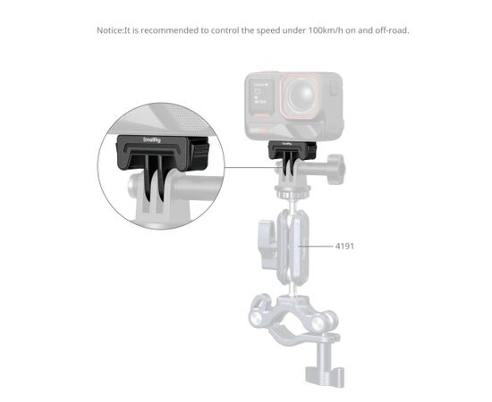SMALLRIG 6303 Adaptador Quick Release para Action Cam Insta360