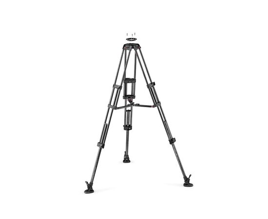 MANFROTTO Cabeça Esférica 504X com Tripé Duplo de Carbono e Estabilizador Central