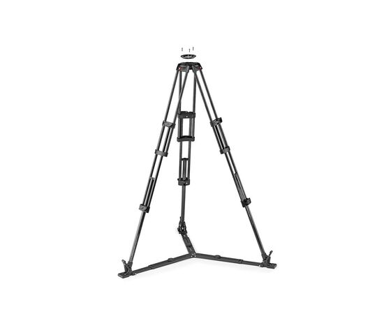 MANFROTTO Cabeça Esférica 504X com Tripé Duplo de Carbono e Estabilização ao Nível do Solo