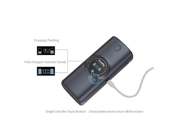 SMALLRIG 5110 Powerbank/Estojo de Carregamento Baterias EN-EL15c 13600mAh