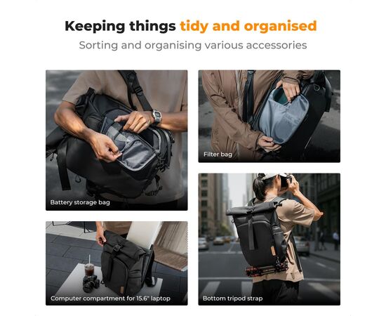 K&F CONCEPT Mochila Nature Wander 11 - 20L