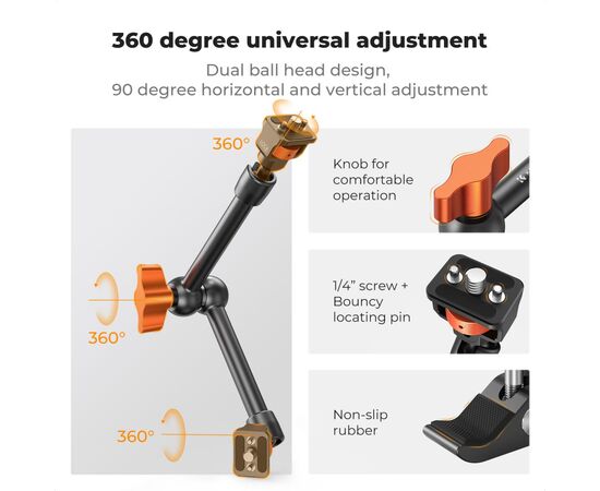 K&F CONCEPT Braço Mágico MS33