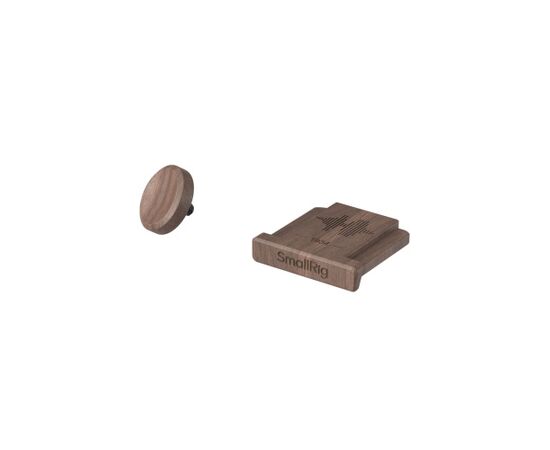 SMALLRIG 6240 Kit Tampa Hot Shoe e Botão de Obturador Fujifilm - Walnut
