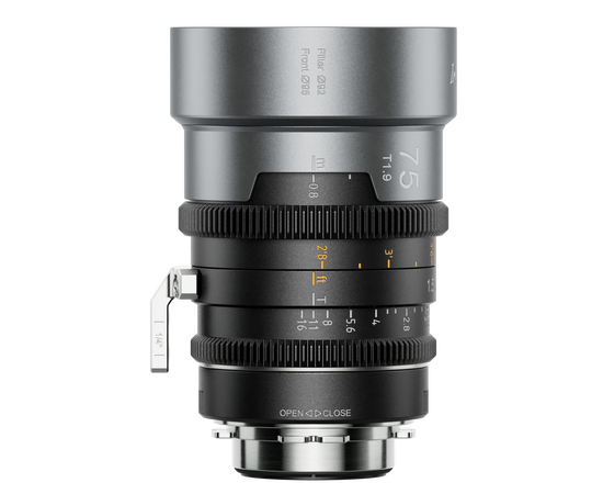 SIRUI IronStar 75mm T1.9 Anamórfica 1.5x PL-Mount / Canon EF - Blue Flare